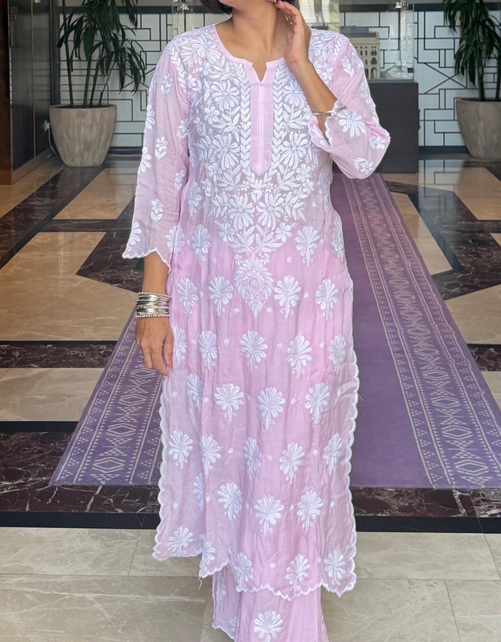 Pink Indian co-ord set from the Shaahi Dhaaga collection preview